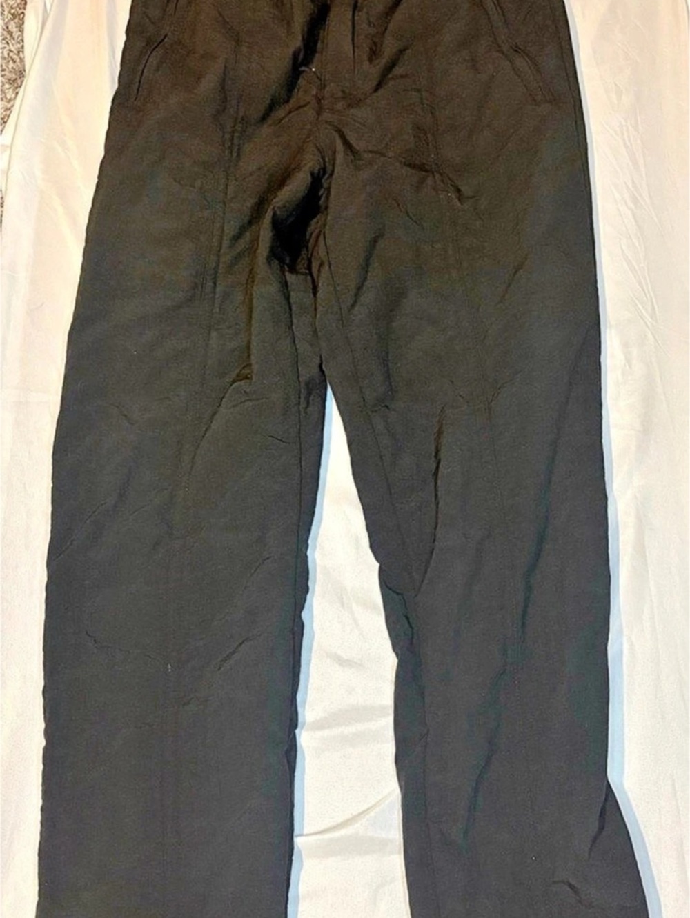 First Down Women’s Black Nylon Ski Pants Size Medium